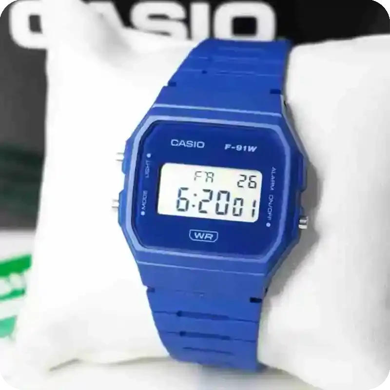 ساعت کاسیو وینتیج مدل Casio F-91WB-2A1DF 